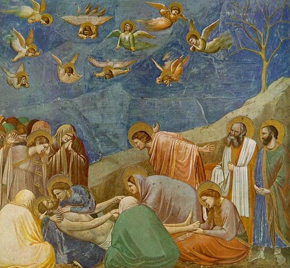 Giotto mise au tombeau