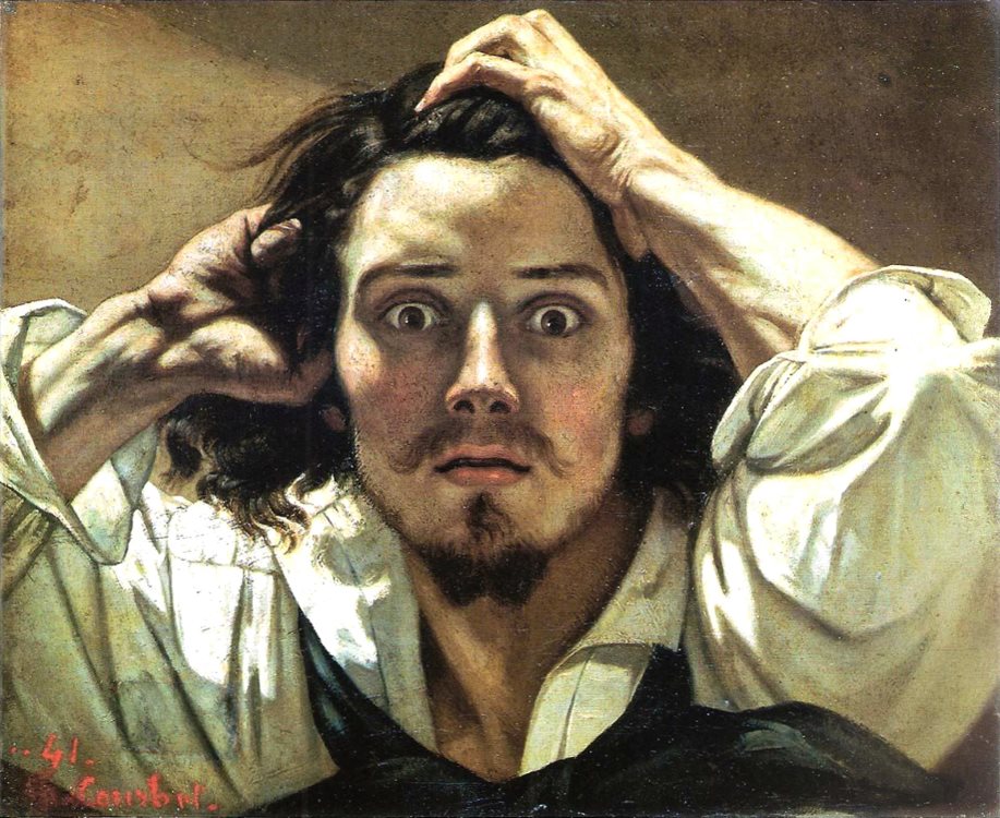 le desespere autoportrait gustave courbet